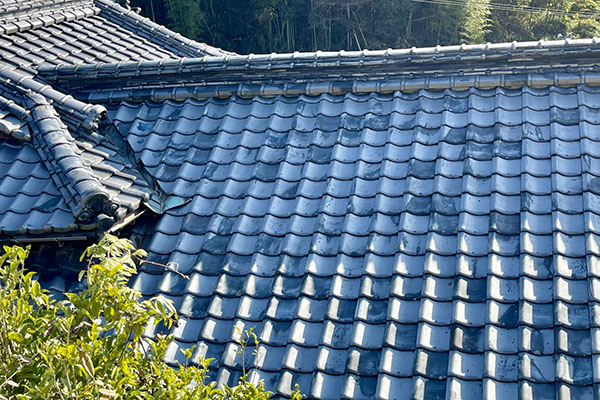 劣化した屋根