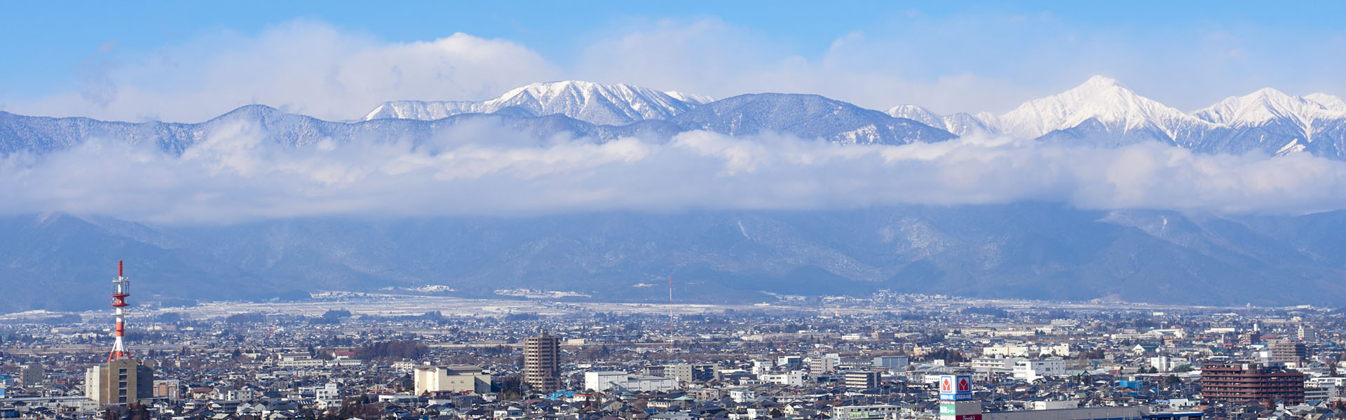 長野県松本市の街並み