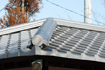 戸建て住宅の瓦の屋根